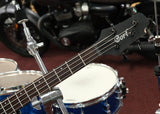 Cort E-Bass Action DLX AS-4 OPN Open Pore Natural mit Markbass MB-1 Elektronik