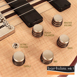 Cort E-Bass 6-String Artisan A6-FMMH Natural open pore, Bartolini Pickups, aktive Elektronik