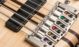 Cort E-Bass 6-String Artisan A6-FMMH Natural open pore, Bartolini Pickups, aktive Elektronik