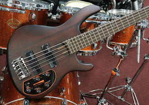 Cort E-Bass 5-String Artisan B5 Plus MH Mahagoni Korpus open pore, Bartolini PUs, aktiv Elektronik