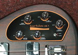Cort E-Bass 5-String Artisan B5 Plus MH Mahagoni Korpus open pore, Bartolini PUs, aktiv Elektronik