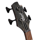 Cort E-Bass 4-String B4 Element Open Pore Trans Black