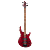 Cort E-Bass 4-String B4 Element Open Pore Burgundy Red
