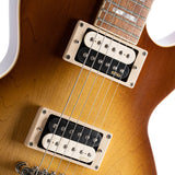 Cort Electric Guitar CR300-ATB Antique Burst mit EMG RetroActive FAT55 Tonabnehmern
