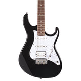 Cort Electric Guitar G250-BK Black, inkl. Gigbag