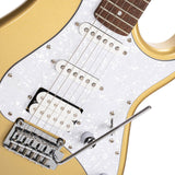 Cort Electric Guitar G250-CGM Champagne Gold Metallic, inkl. Gigbag