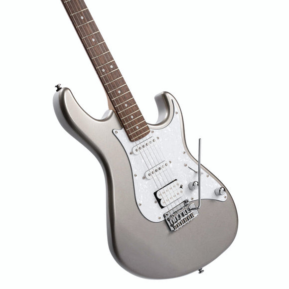 Cort Electric Guitar G250-SVM Silver Metallic, inkl. Gigbag