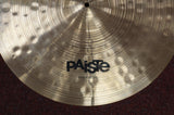 Paiste Alpha Series 20" Power Ride Cymbal - Occasion / B8 Bronze-Legierung / Made in Switzerland