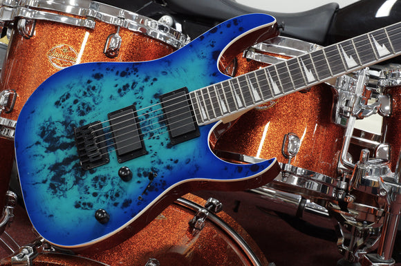 Ibanez Electric Guitar Ibanez GRGR221PA-AQB Aqua Burst
