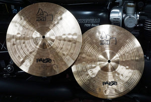 Paiste Alpha Medium Hi-Hat Cymbals 14" - Occasion in neuwertigem Zustand