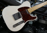Fender Electric Guitar Telecaster Deluxe Ash White Transparent inkl. Koffer - Occasion
