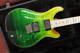 PRS Paul Reed Smith USA Custom 24 Ten Top Wood Library in Green Fade