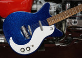 Danelectro Electric Guitar '59M NOS+ Anniversary Vintage Sparkle Red inkl. Gigbag