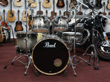 Pearl Drumset Vision in Silver-Black Burst Sparkle inkl. Hardware (ohne Becken) - Birkenholzkessel