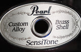 Pearl Snare Drum Vintage SensiTone Custom Alloy Brass Snare 14" x 5,5" Black Chrom