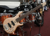 Cort E-Bass 6-String Artisan A6-FMMH Natural open pore, Bartolini Pickups, aktive Elektronik