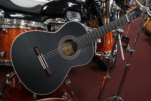 Do Santos Klassikgitarre 3/4 DS40CG580-SBK Kurzmensur 58cm in Schwarz satin