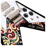 Epiphone by Gibson Flying V "Love Drops" Jimi Hendrix Limited Edition, inkl. Originalkoffer