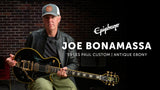 Epiphone by Gibson Les Paul Custom 1959 Joe Bonamassa in Antique Ebony inkl. Originalkoffer