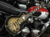 Epiphone by Gibson Les Paul Custom Quilt Cobra Burst Exklusiv mit Gibson Pickups inkl. Gigbag