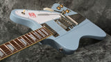 Epiphone by Gibson Firebird V 1963 Frost Blue Limited Edition, inkl. Koffer