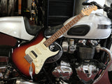 Fender American Elite Stratocaster® HSS ShawBucker™, Jg. 2017, Rosewood Fingerboard, 3-Color Sunburst inkl. Originalkoffer und Zubehör