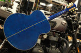 Sigma Acoustic Guitar GJA-SG200-RBL Royal Blue Ltd. Edt. mit LR Baggs Tonabnehmer inkl. Gigbag