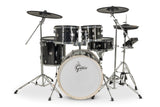 Gretsch Calalina EVO E-Schlagzeug / E-Drum in Black Sparkle, Kompettset inkl. Hardware