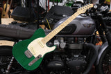 G&L by Leo Fender, ASAT Special Tele Swamp Ash, Clear Forest Green, inkl. Originalkoffer