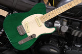 G&L by Leo Fender, ASAT Special Tele Swamp Ash, Clear Forest Green, inkl. Originalkoffer