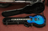 Gibson Electric Guitar Les Paul Modern Figured Cobalt Blue, Chefs Choice inkl. Originalkoffer