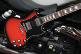 Gibson Electric Guitar SG Standard Cardinal Red Burst inklusive Top-Gigbag