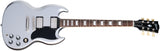 Gibson Electric Guitar SG Standard '61 in Silver Mist inkl. Originalkoffer