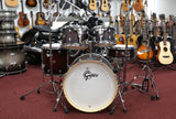 Gretsch Drumset Catalina Maple 5-teilig, Satin Deep Cherry Burst, inkl. Gibraltar Hardware, ohne Cymbals