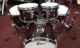 Gretsch Drumset Catalina Maple 5-teilig, Satin Deep Cherry Burst, inkl. Gibraltar Hardware, ohne Cymbals