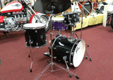 Gretsch Drumset Energy Street GE4S464BS in Schwarz mit Gretsch Hareware, Tama S.L.P. Snare und Centent Dark Star Cymbals