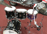 Gretsch Drumset Energy Street GE4S464BS in Schwarz mit Gretsch Hareware, Tama S.L.P. Snare und Centent Dark Star Cymbals