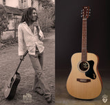 Guild Acoustic Guitar (Westerngitarre) A-20 Marley mit Tonabnehmer und Gigbag, Limited Edition