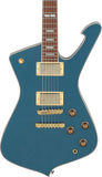 Ibanez Electric Guitar IC420-ABM Antique Blue Metallic inkl. Gigbag