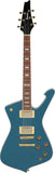 Ibanez Electric Guitar IC420-ABM Antique Blue Metallic inkl. Gigbag