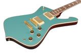 Ibanez Electric Guitar IC420-CGM Coral Green Metallic inkl. Gigbag