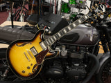 Ibanez Electric Guitar AS93FM-AYS Antique Yellow Sunburst, Semi Hollow Body