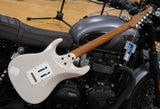 Ibanez Electric Guitar AZ2204N-AWD Antique White Blonde inkl. Originalkoffer