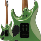 Ibanez E-Gitarre Prestige AZ2402-AGM Apple Green Metallic inkl. Hartschalenkoffer