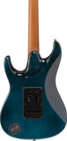 Ibanez Electric Guitar AZ24P1QM-DOB Premium Deep Ocean Blonde, inkl. Gigbag