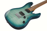 Ibanez Electric Guitar AZ24S1F-TXB Transparent Turquoise Burst