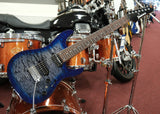 Ibanez Electric Guitar AZ427P2QM-TUB Twilight Blue Burst Premium 7-String inkl. Gigbag