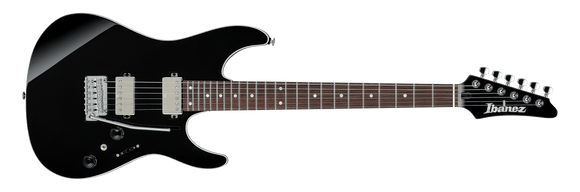 Ibanez Electric Guitar AZ42P1-BK Premium in Schwarz hochglanz, inkl. Original Gigbag