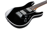 Ibanez Electric Guitar AZ42P1-BK Premium in Schwarz hochglanz, inkl. Original Gigbag