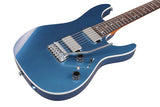 Ibanez Electric Guitar AZ42P1-PBE Premium Prussian Blue Metallic, inkl. Gigbag